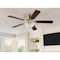 Westinghouse Contempra IV 52" 5-Blade Brass Indoor Ceiling Fan w/Dimmable LED Light 7232400 - alternate 7